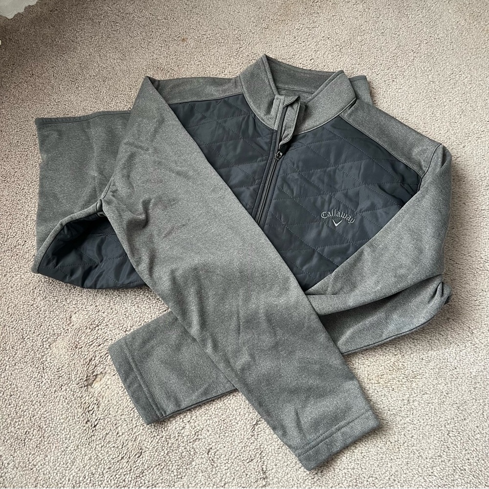 BNWT Callaway Men’s Fleece Lined Light Jacket